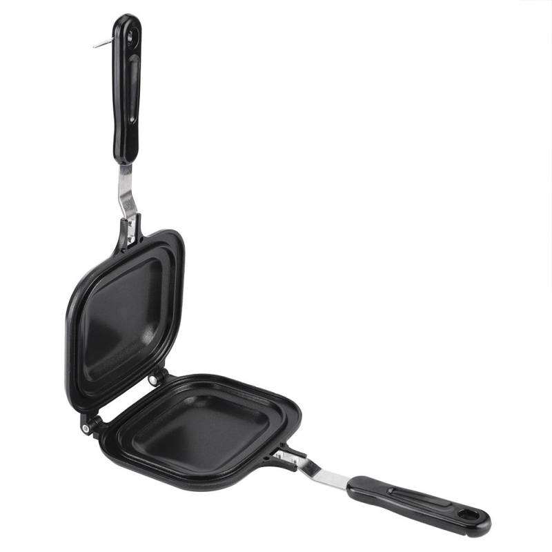 Doppelseitige Multifunktions-Bratpfanne Sandwich-Toaster Frühstücksmaschine Antihaft-Backform von Joom DACH