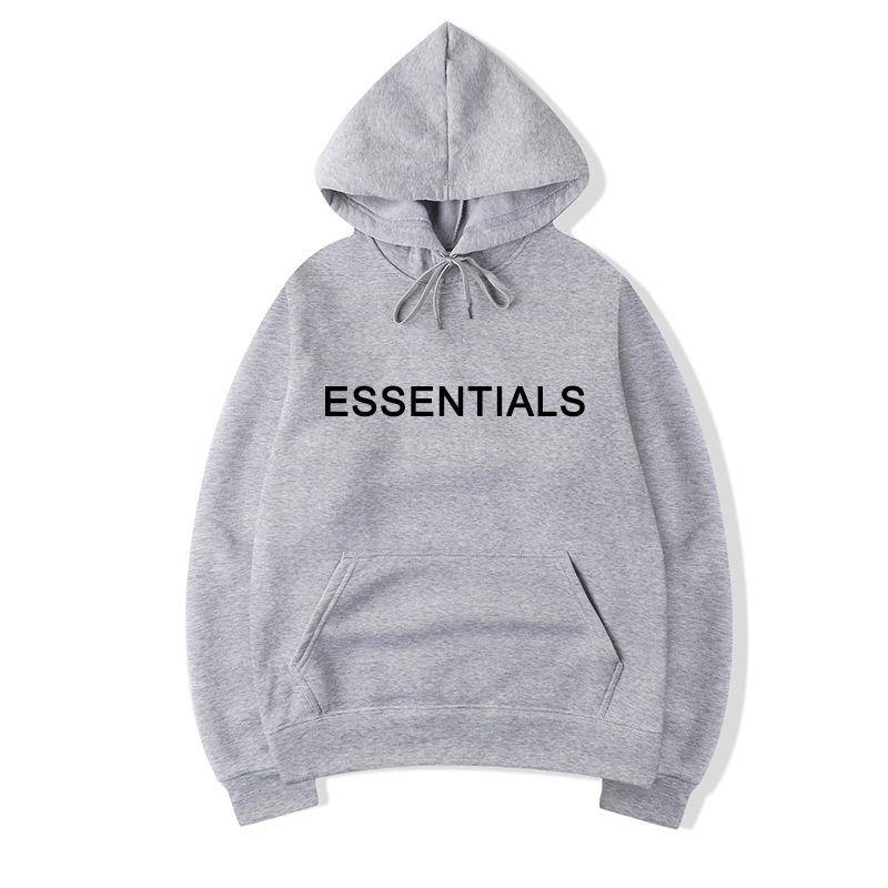 Double Line Essentials Jacke Frühling und Herbst Herren Hoodie Loose Casual Hoodie Damen Trend S graue von Joom DACH