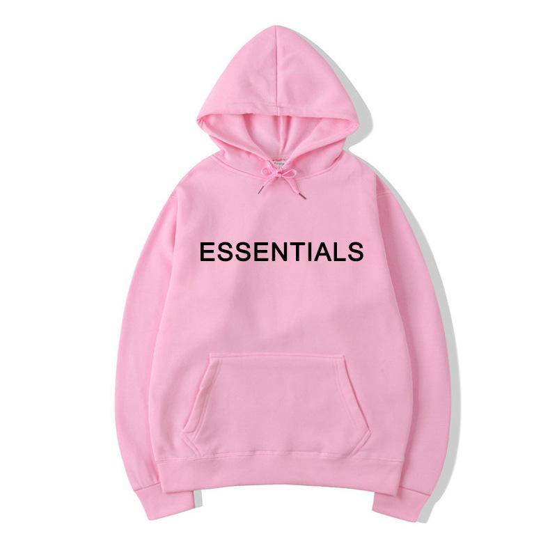 Double Line Essentials Jacke Frühling und Herbst Herren Hoodie Loose Casual Hoodie Damen Trend XS rosa von Joom DACH