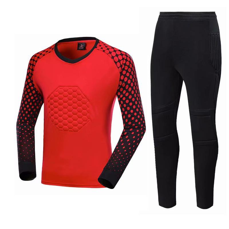 Dragon Torwart-Fußballtrainingsuniform für Kinder XS rot Dragon Torwart-Fußballtrainingsuniform für Kinder XS rot von Joom DACH