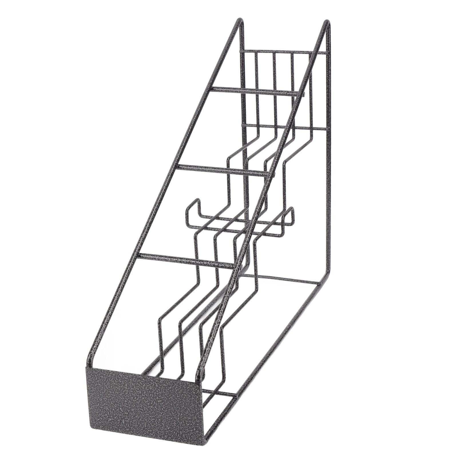 Draht Flaschenhalter 4 Fächer Edelstahl Sirupflaschenhalter Stabil Kaffee Gewürzregal von Joom DACH