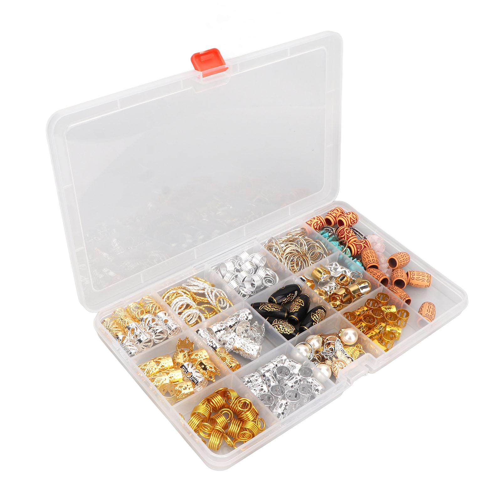 Dreadlocks Anhänger DIY Metall Dekorativ Vintage Umwickelte Haarspangen Schmuck für Dating Hochzeit von Joom DACH