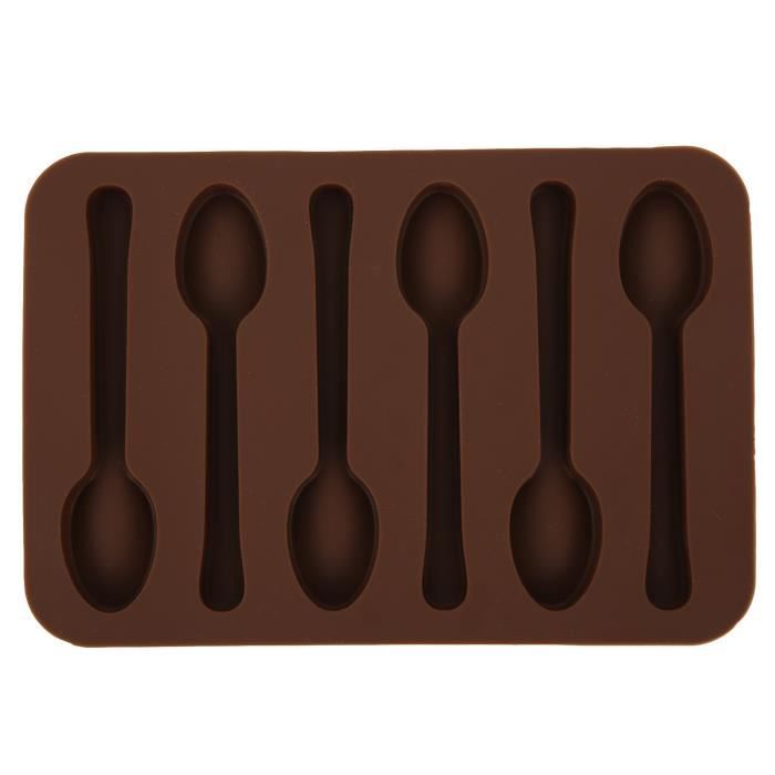Kuchenform - Drfeify - Schokolade - Lebensmittelechtes Silikon - Antihaftbeschichtet - 14x10 cm von Joom DACH
