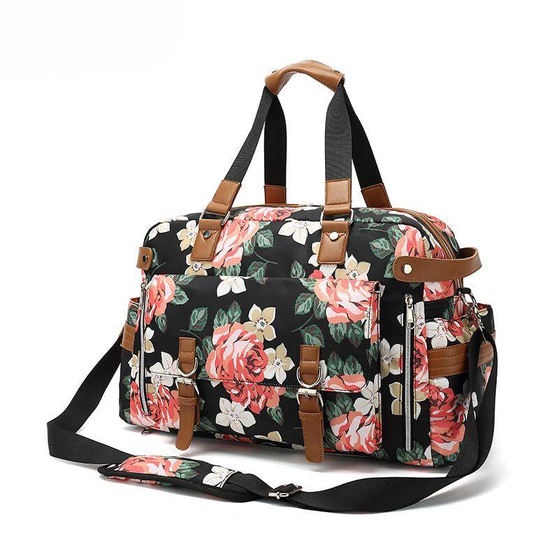 Duffle Bag Kurzstrecke Tragbar Bedruckt Reisetasche Große Kapazität Reisetasche Aufbewahrung Wasserdichtes Polyester Duffle Bag für Männer und Frauen von Joom DACH