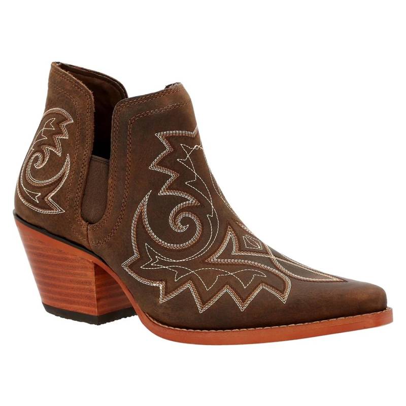 Durango Damen/Damen Crush Vollnarbenleder Stiefeletten 4 UK kaffeebraun von Joom DACH