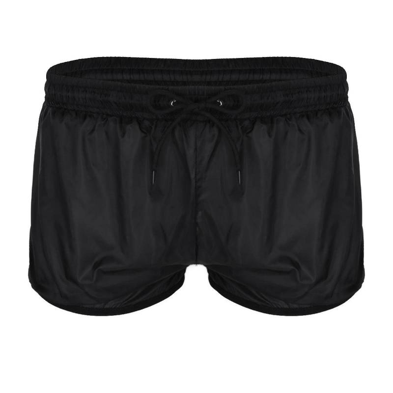 Durchsichtige elastische Badehose für Herren, Boardshorts, männliche Unterwäsche 3XL schwarz von Joom DACH