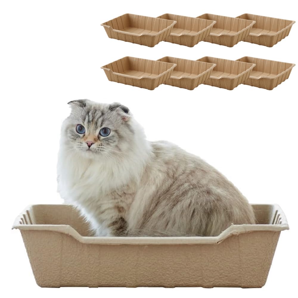 ECO CAT TRAY 3 Stück x 3 Sets Von Tierärzten empfohlen Maße Breite cm x Tiefe 35 cm x Höhe cm Recyclingpapier Katzentoilette aus Papier [OFT] (ca.) 45.5 von Joom DACH