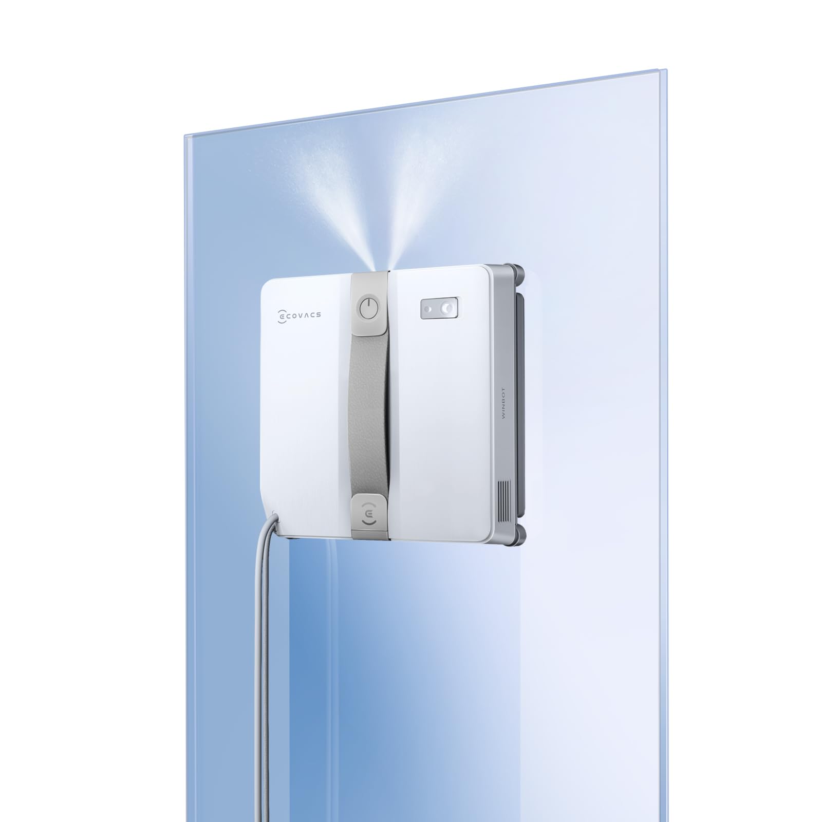 ECOVACS WINBOT MINI Fensterreinigung Automatisches Reinigen für Sturz Saugroboter Glas Intelligent Leistungsstark Nass Garantie Roboter, Fenster, Platzsparend von Joom DACH