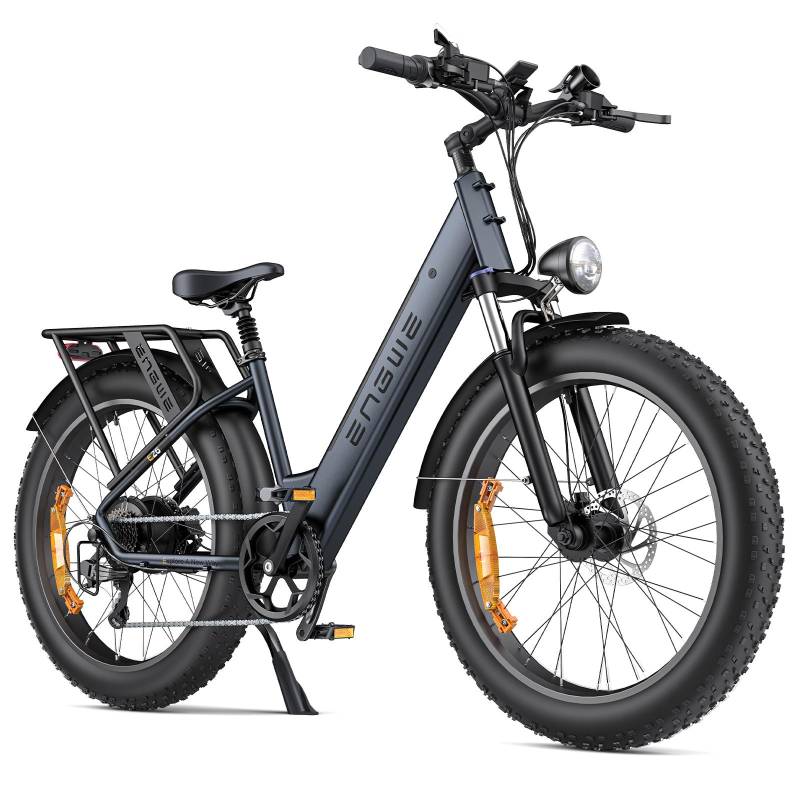 ENGWE E26 Ebike 250W Motor 48V 16AH Abnehmbare Batterie Hydraulische Bremse Elektrofahrrad 26*4 Zoll Fat Tire Elektrofahrrad für Erwachsene schwarz von Joom DACH