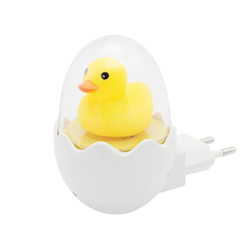 EU Stecker 220V Steckdose Lampen LED Nachtlicht Control Sensor Nette Ente Schlafzimmer Lampe Geschenk für Kinder EU gelb von Joom DACH