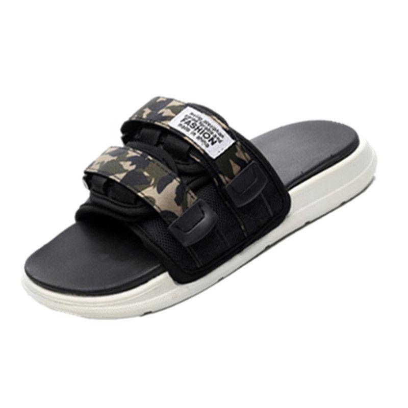 EVA Pantoletten Sommer Paare Trendig Lässig Outdoor Slipper Herren Anti-Geruch Sportsandalen Damen Weiche Sohle Tragbar Strandschuhe Pantoletten 41-42 grün von Joom DACH