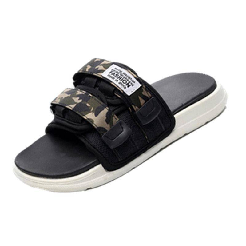 EVA Pantoletten Sommer Paare Trendig Lässig Outdoor Slipper Herren Anti-Geruch Sportsandalen Damen Weiche Sohle Tragbar Strandschuhe Pantoletten 41-42 grün von Joom DACH