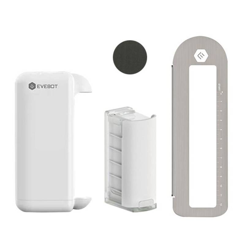 EVEBOT PrintPods Handdrucker Mini Tragbarer Tintenstrahl-Tattoodrucker mit hautfreundlichem Marineblau schwarz von Joom DACH