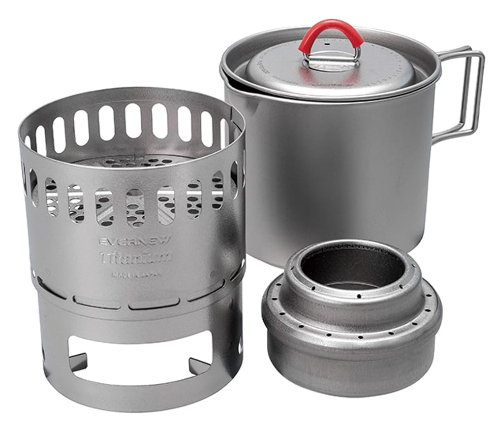 EVERNEW Ti Mug Pot 500 Kocher-Set ECA538 Titan von Joom DACH