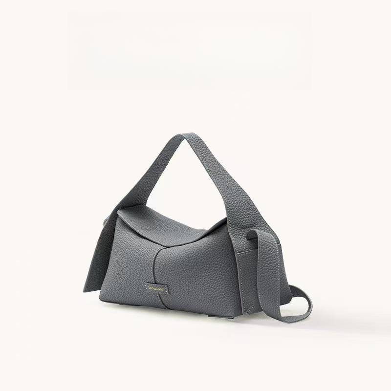 Ohrhänge-Traufentasche für Damen aus erster Lederschicht, Pendler-Handtasche, Umhängetasche von Joom DACH