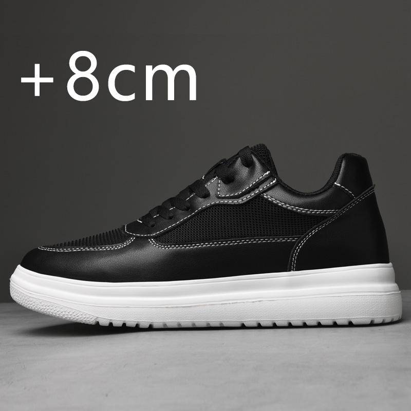 Echtes Leder Aufzug Schuhe Höhe Erhöhen Schuhe Männer Höhe Erhöhen Einlegesohle 6CM Männer Turnschuhe Sport zapatos para hombre 42 von Joom DACH