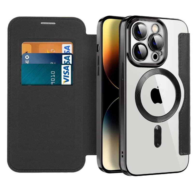 Echtes Leder Flip Wallet Cases für Magsafe Magnethülle für iPhone 14 11 12 13 Pro Max Plus Kabelloses Laden Überzug Klare Abdeckung For iPhone 11 schwarz Echtes Leder Flip Wallet Cases für Magsafe Magnethülle für iPhone 14 11 12 13 Pro Max Plus Kabelloses Laden Überzug Klare Abdeckung For iPhone 11 schwarz von Joom DACH