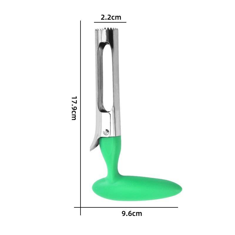Edelstahl Apfelentkerner Obstkern Entferner Birne Apfelentkerner Seeder Slicer Messer Langlebige Küchenhelfer Gemüsewerkzeuge grün von Joom DACH