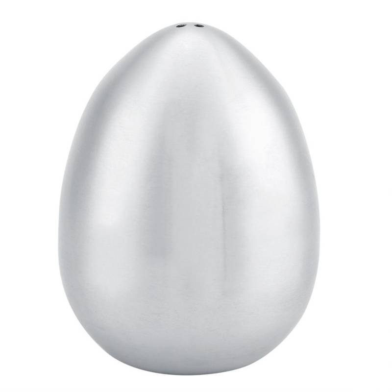 Edelstahl Eiform Pfefferstreuer Topf Gewürzglas Flaschen für Küchenbedarf(3 Löcher) von Joom DACH