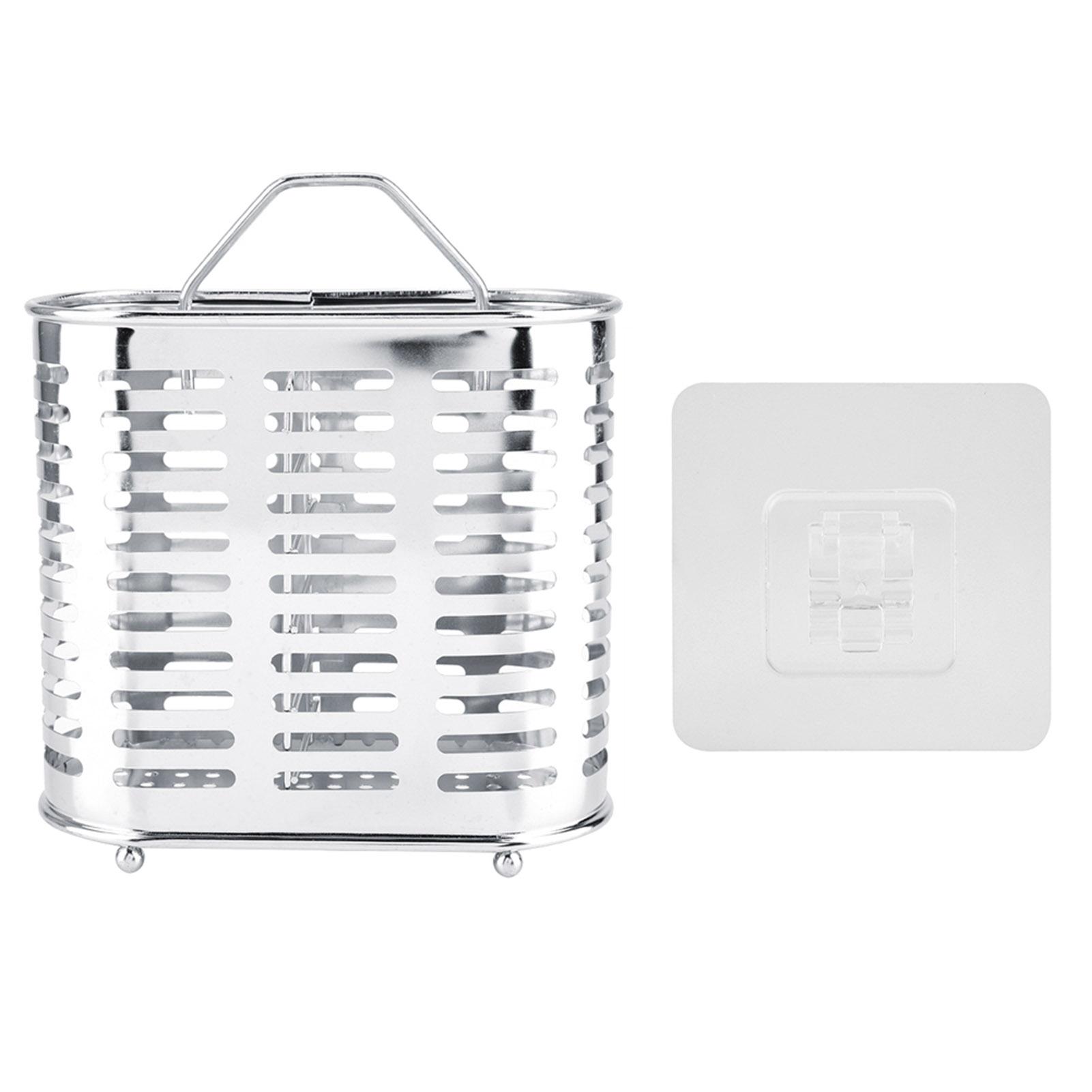 Edelstahl Essstäbchen Abtropfgestell Wandmontiert Gabeln Löffel Oraganizer Aufbewahrungshalter von Joom DACH