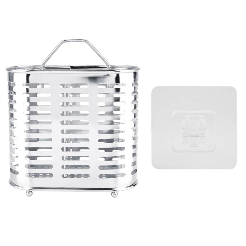 Edelstahl Essstäbchen Abtropfgestell Wandmontiert Gabeln Löffel Oraganizer Aufbewahrungshalter von Joom DACH