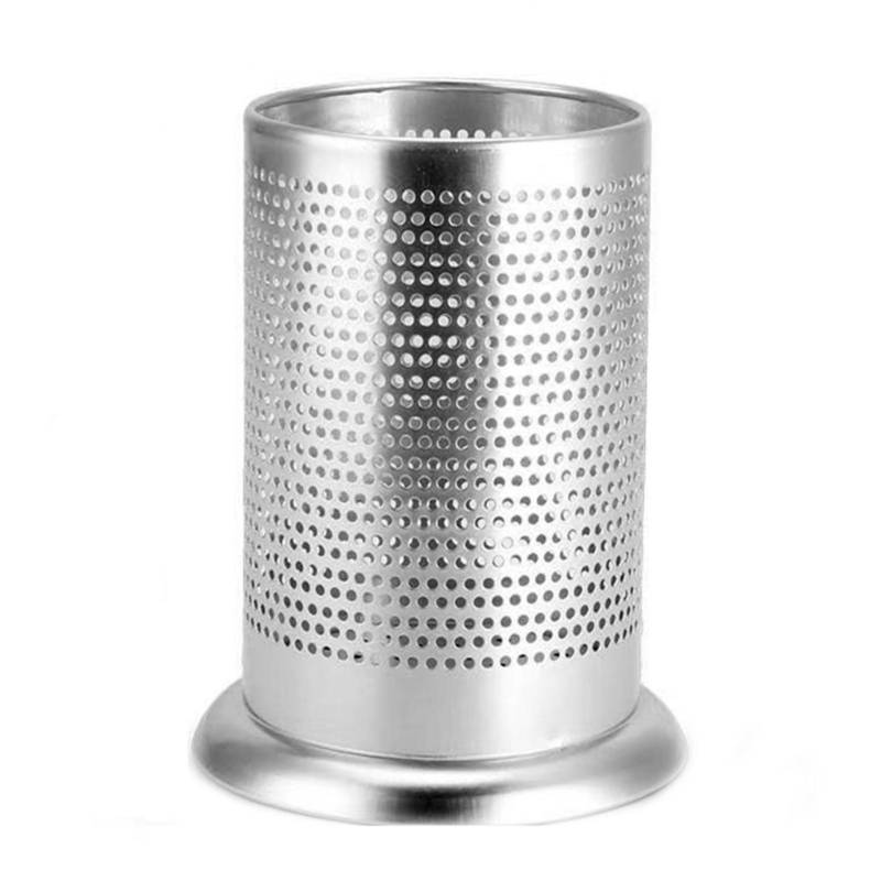 Edelstahl Essstäbchenhalter Essstäbchen Strohkorb Trockengestell Utensil Organizer für die Küche von Joom DACH