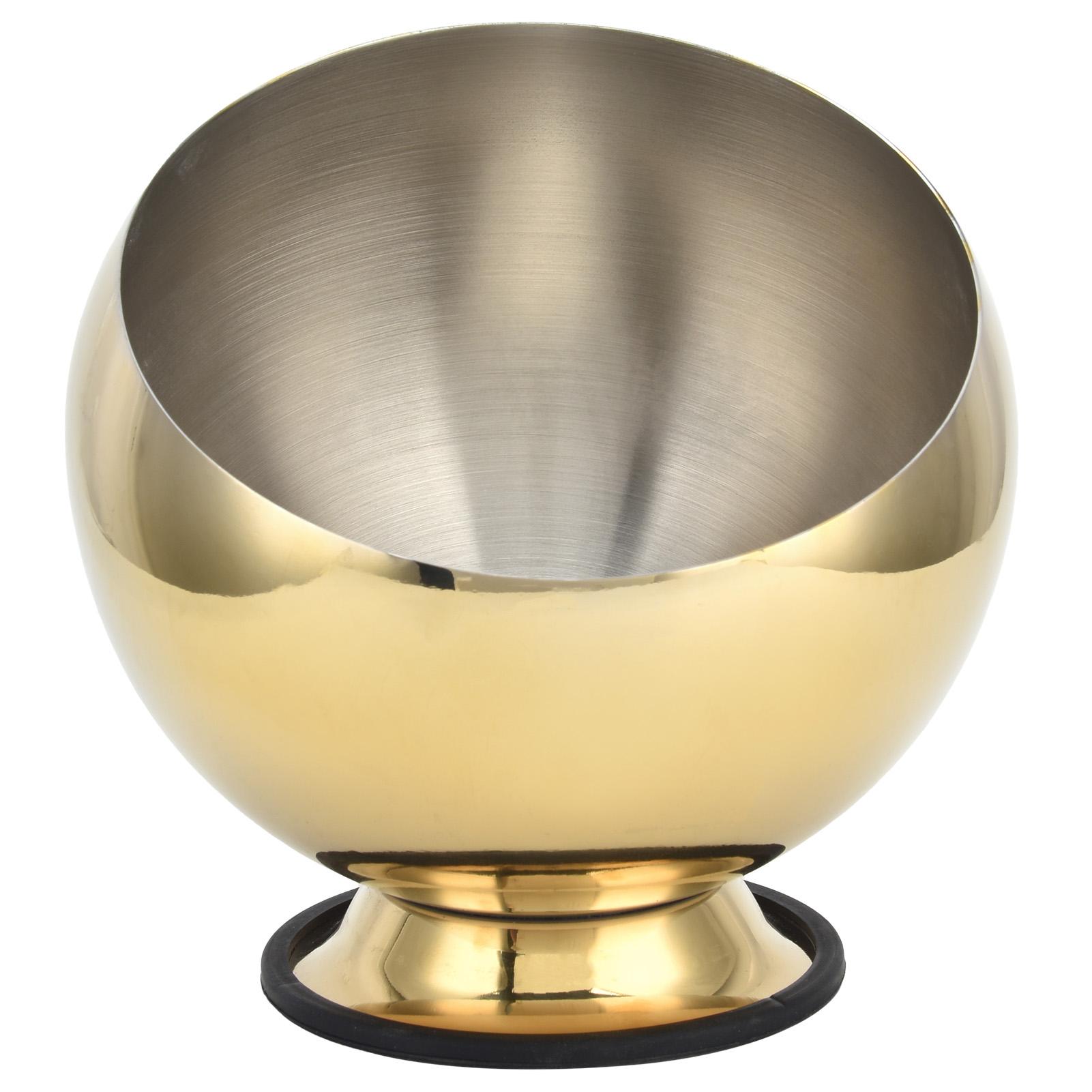 Edelstahl Gewürzschüssel Hot Pot Restaurant Gewürzschüssel Scharfer Hot Sauce Topf mit SockelM von Joom DACH