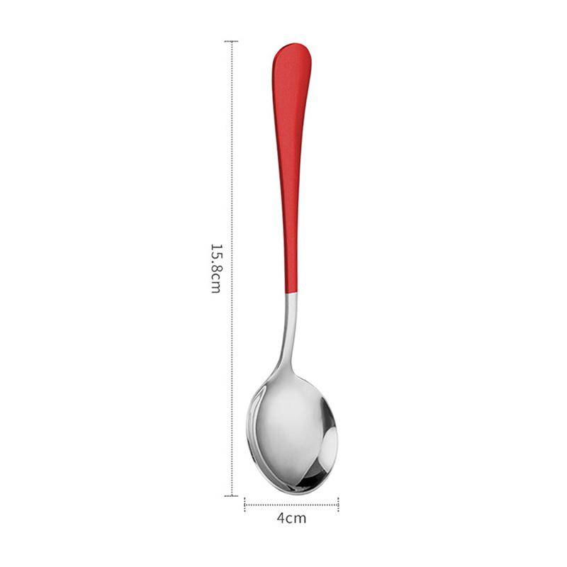 Edelstahl Korea Suppe Löffel Home Küche Schöpfkelle Kapazität Gold Silber Spiegel Poliert Besteck Für Kaffee Geschirr von Joom DACH