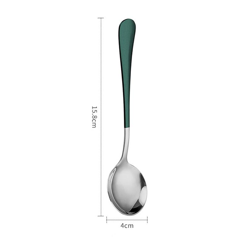 Edelstahl Korea Suppe Löffel Home Küche Schöpfkelle Kapazität Gold Silber Spiegel Poliert Besteck Für Kaffee Geschirr von Joom DACH