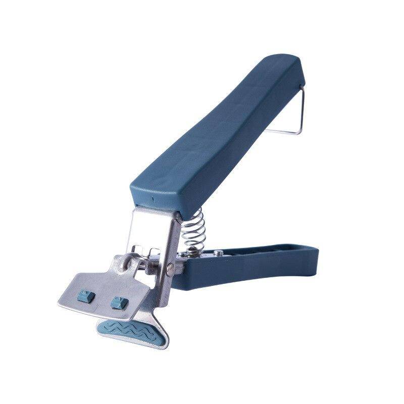 Edelstahl Schüssel Picker Gericht Clamp Hebe Platte Clamp Rutschfeste Anti-verbrühungen Clip Zu Nehmen Küche Gadgets blau von Joom DACH