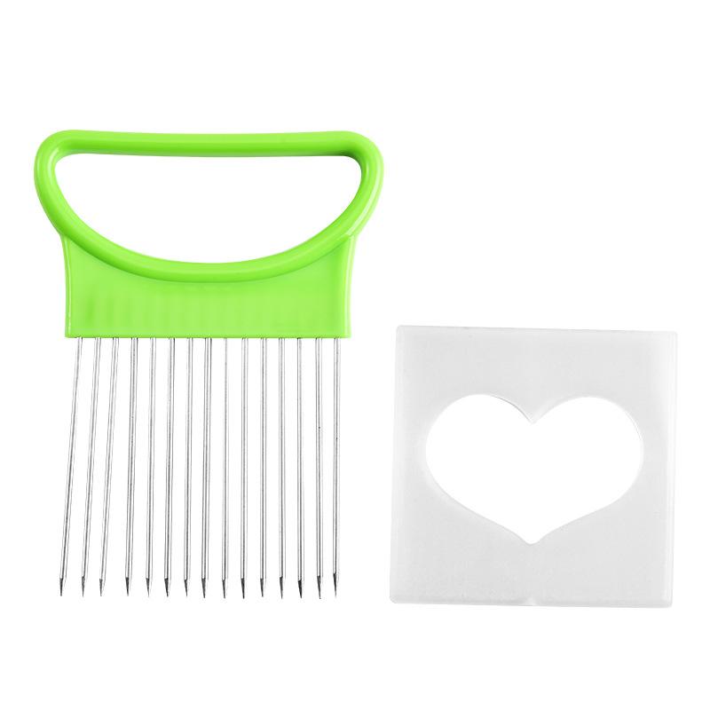 Edelstahl Zwiebel Cutter Halter Lebensmittel Aufschnittmaschinen Assistent Tomaten Zwiebel Slicer Halter Gemüse Schneiden Gabel Küche Gadgets grün Edelstahl Zwiebel Cutter Halter Lebensmittel Aufschnittmaschinen Assistent Tomaten Zwiebel Slicer Halter Gemüse Schneiden Gabel Küche Gadgets grün von Joom DACH
