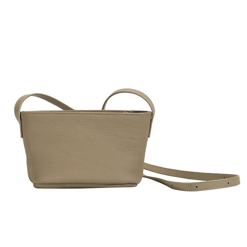 Eimertasche Damen Neue Mode Mode Einfarbig Schulter Umhängetasche khaki von Joom DACH