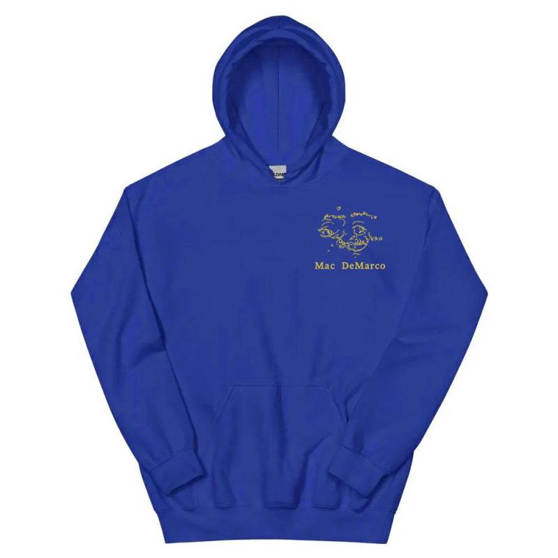 Ein Wayne G Hoodie Mac DeMarco Gitarren Grafik Print Sweatshirts Fleece Lässig Langarm Herren Sudaderas Kleidung L von Joom DACH