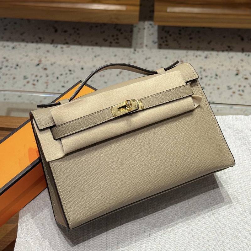 Eine Generation von Hermès Birkin Handtasche Mini Handtasche Abendtasche Hochwertiges Echtes Leder Einzelriemen Tragetasche Kleine Tasche Damen 22x13x7cm von Joom DACH