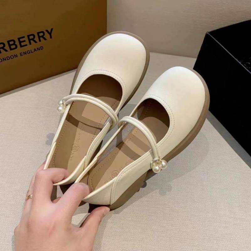Einfache Bequeme Mary Jane Ballerinas Süße Kleiderschuhe für Damen 35 beige Einfache Bequeme Mary Jane Ballerinas Süße Kleiderschuhe für Damen 35 beige von Joom DACH