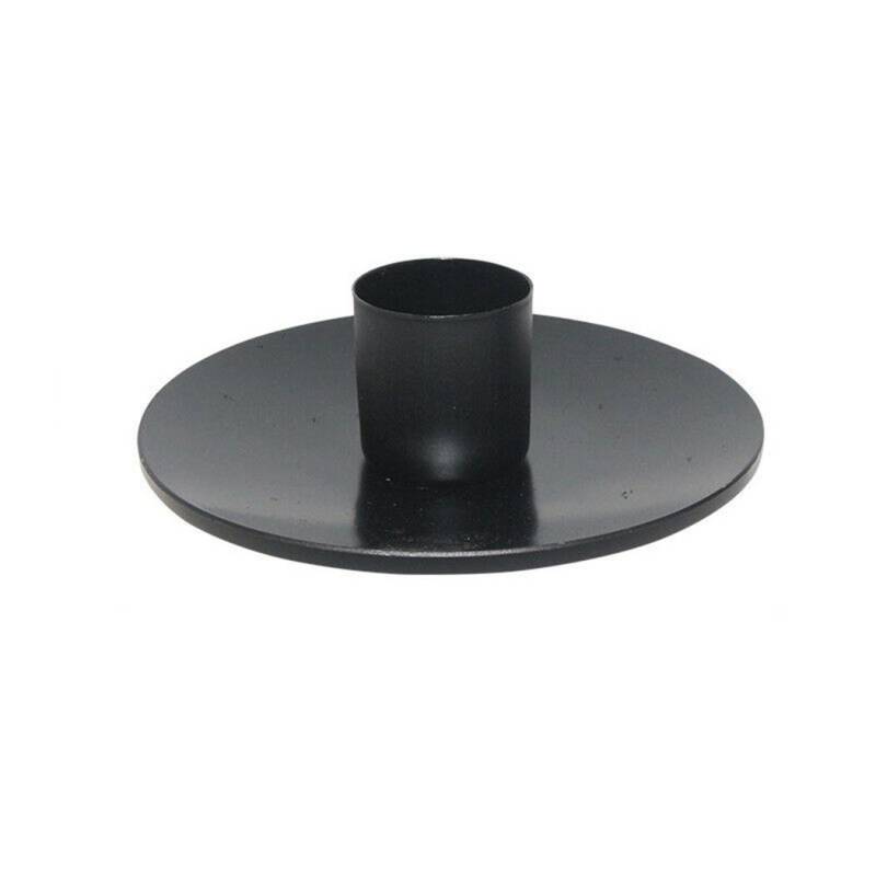 Einfache Goldene Kerzenhalter Metall Desktop Kerzenständer Für Hochzeit Party Festival Leuchter Kunst Geschenke Wohnkultur Kerzenhalter Large schwarz von Joom DACH