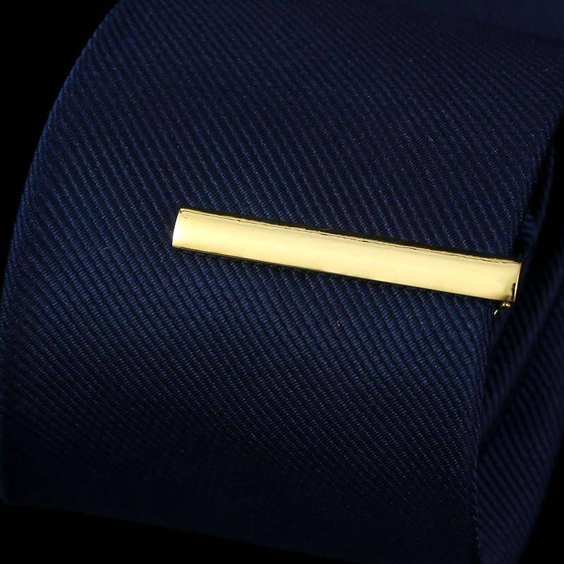 Einfache Krawattenklammer aus Metall für Männer, Hochzeit, Krawatte, Krawattenklammer, Gentleman-Krawattenleiste, Krawattennadel, Männer, Hemden, Schmuck, Zubehör von Joom DACH