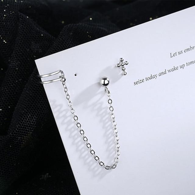 Einfache Metall-Clip-Ohrringe Lange Quaste Mehrschichtig Ohne Piercing Ohrklemme Legierung Clip-Ohrringe Für Frauen Mädchen Ohrschmuck Geschenke von Joom DACH