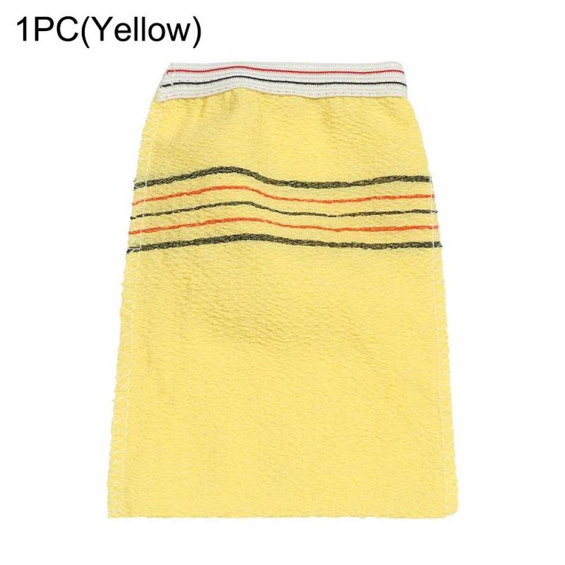 Einfacher Dusch-Bade-Peeling-Handschuh Tragbares Peeling-Handtuch Neuer Badehandschuh SPA Yellow 1PC von Joom DACH