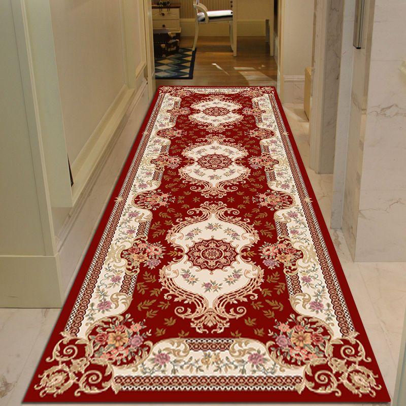 Einfacher und dezenter Luxus-Teppich für den Boden, rutschfester Teppich für Wohnzimmer, große Flure, Fußmatte 80*300cm von Joom DACH