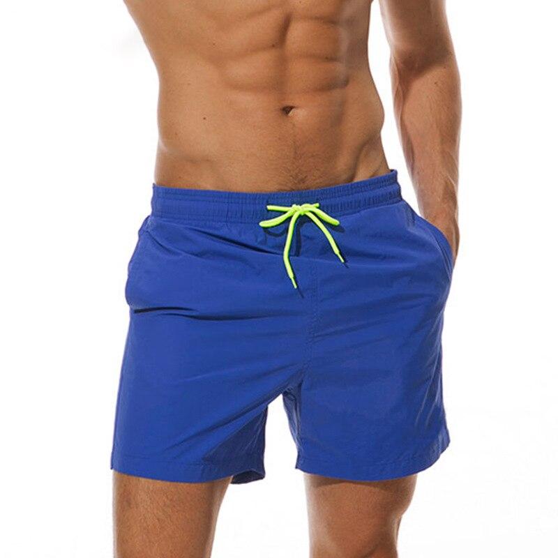 Einfarbige Badehose für Herren, Badeshorts, schnell trocknende Badebekleidung, Herren-Strand-Board-Shorts, Slips, Bademode, Surf-Shorts, Badeanzug XL von Joom DACH