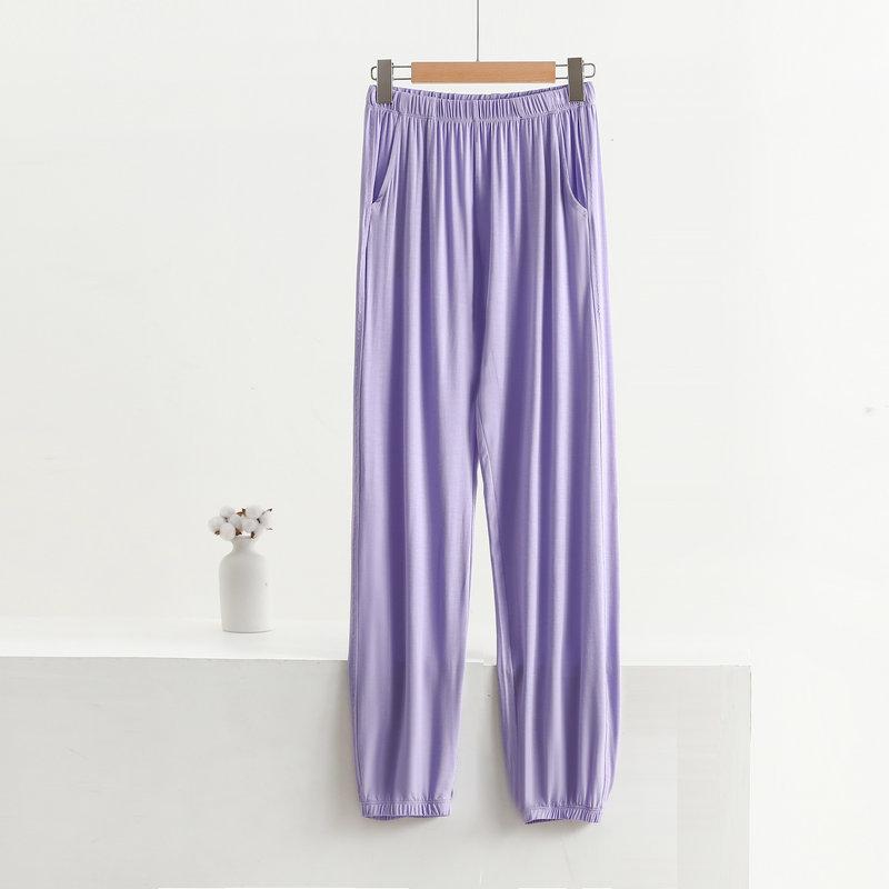 Einfarbige gerade Hose für Damen mit Taschen, schmal zulaufende Hose, elastische Taille, Kordelzug, weites Bein, lässige, lockere Hose, lässige Lounge-Yogahose 5XL von Joom DACH