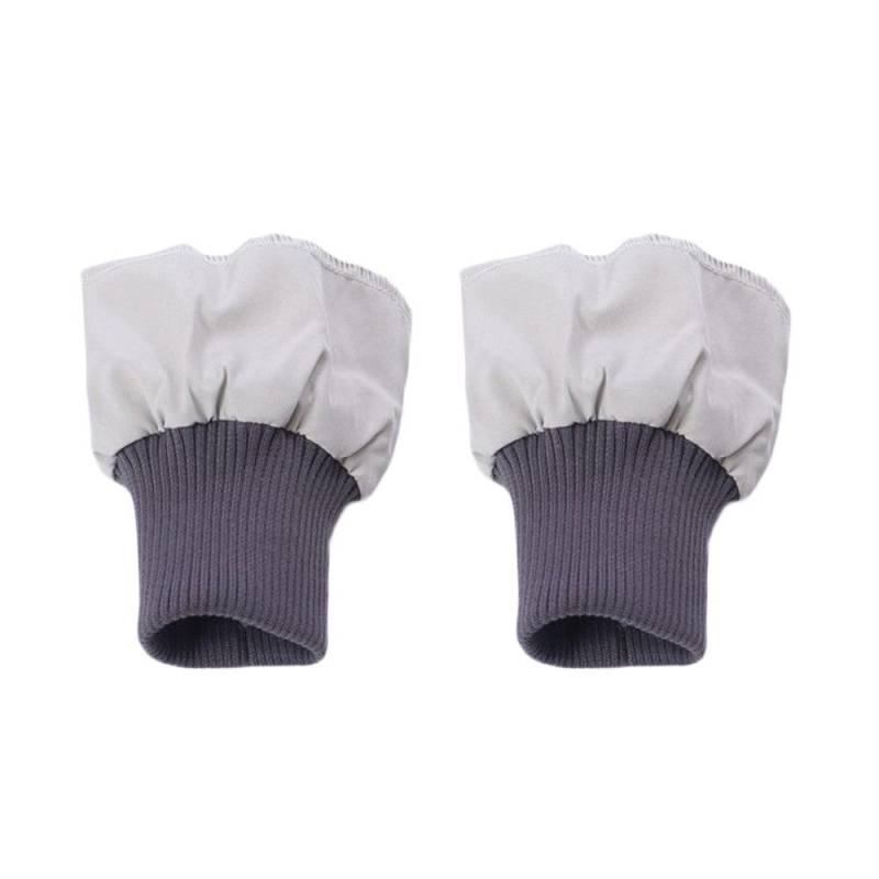 Einfarbiges elastisches Daunenjackenbündchen mit Rippstrickbündchen Nähzubehör Elastische Rippstrickbündchen Erwachsene Kinder dunkelgrau von Joom DACH