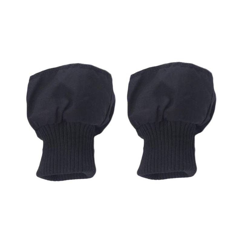 Einfarbiges elastisches Daunenjackenbündchen mit Rippstrickbündchen Nähzubehör Elastische Rippstrickbündchen Erwachsene Kinder schwarz von Joom DACH