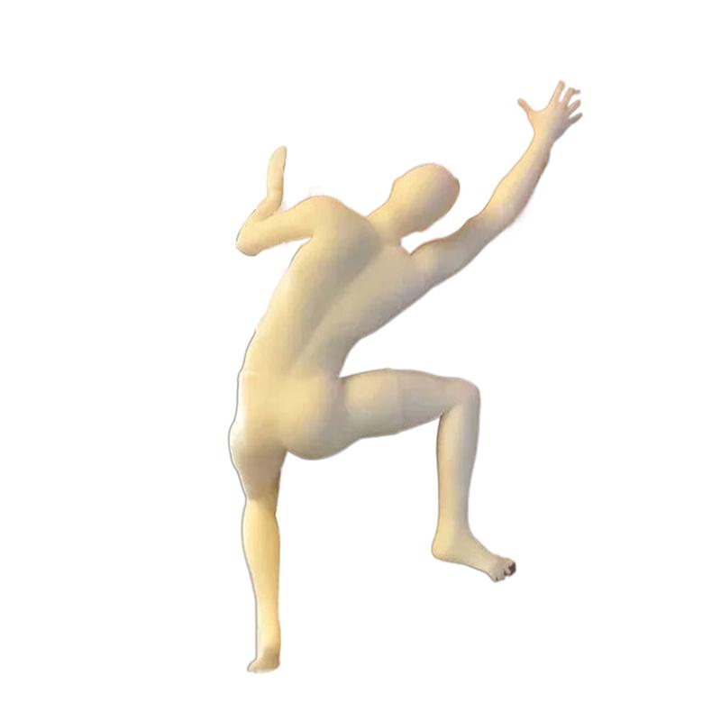 Einzigartige Kletterer Skulptur Wanddeko Lustig Schrullig Seltsame Posen Harz Bergsteiger Skulptur Ornament Kinder Geburtstagsgeschenke von Joom DACH