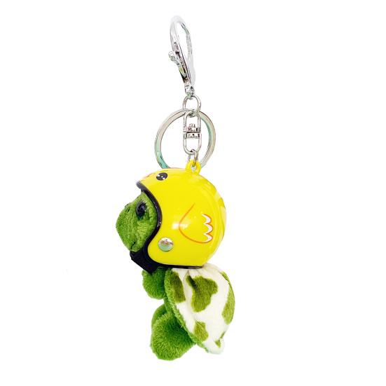 Einzigartiger Schildkröten-Plüschtier-Schlüsselanhänger, flauschiges tragbares Geschenk D von Joom DACH