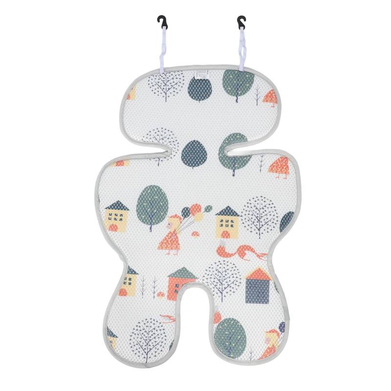 Eis Kinderwagen Kühlmatte Universal 3D Atmungsaktive Autositz Kühlauflage für Kleinkinder Kleiner Löwe von Joom DACH