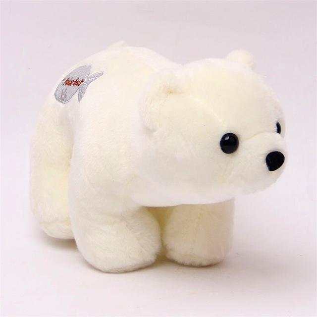 Eisbär Puppe Plüsch Spielzeug Eisbär Simulation Kleine Weiße Bär Puppe Große Puppe Mädchen Spielzeug 35cm von Joom DACH