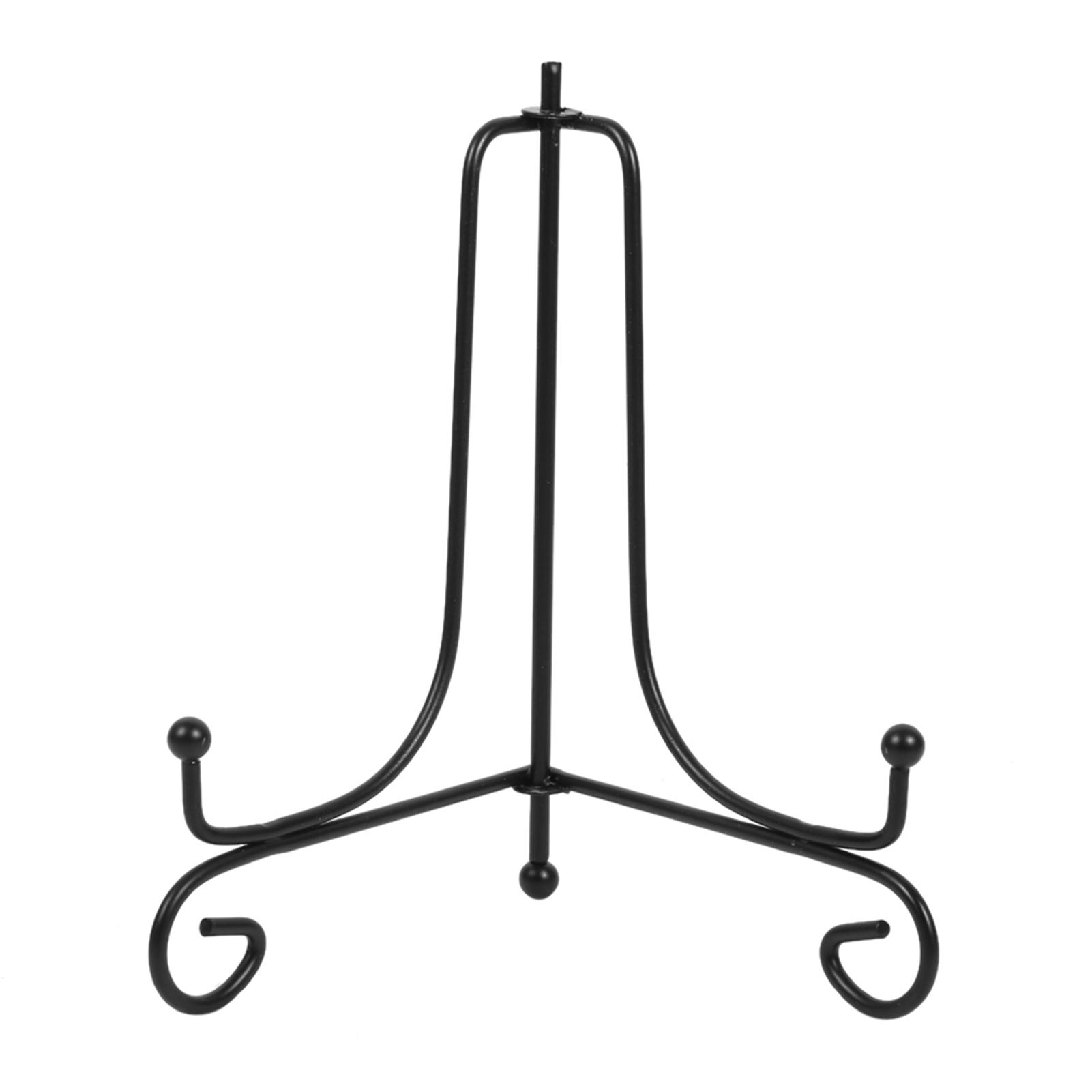 Eisen Staffelei Klassischer Ausstellungsständer Schüssel Teller Fotorahmen Buch Kunstwer 6 inch schwarz von Joom DACH