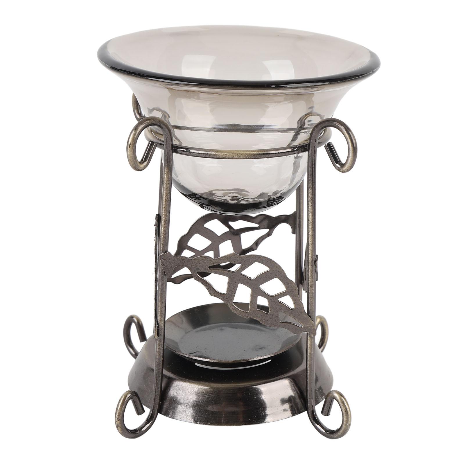 Eisenrahmen Aromatherapie Brenner Set Ätherisches Öl Brenner Teelichthalter Ölverdampfer für Zuhause von Joom DACH
